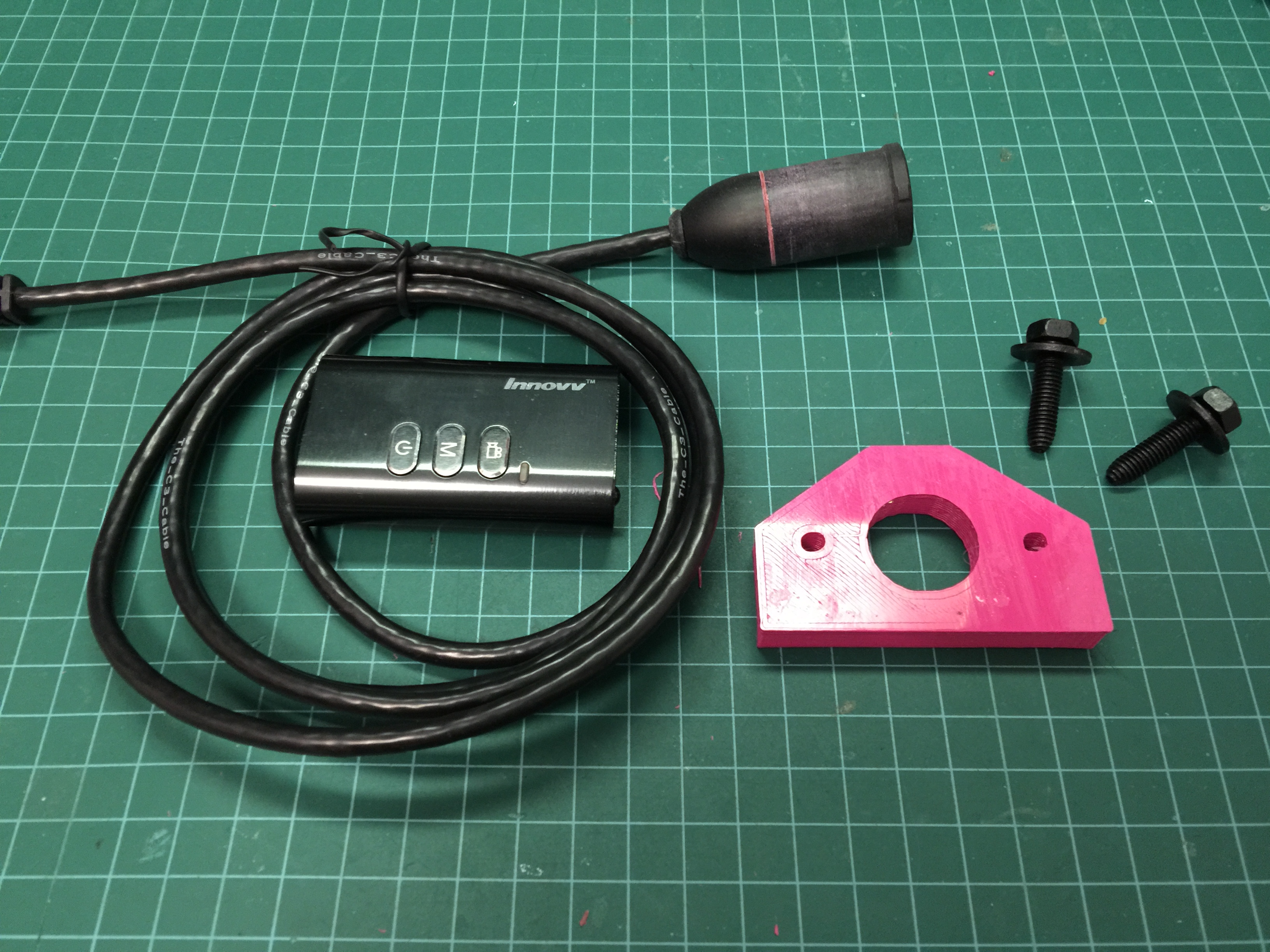 Innovv C3 camera rear mount for Kawasaki Ninja 250r