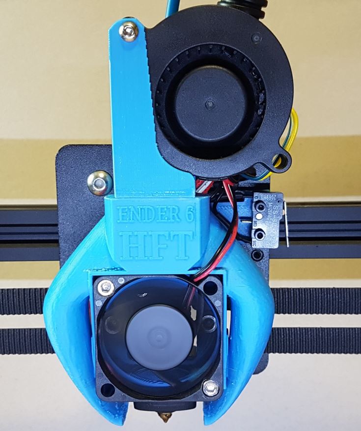 Ender 6 High Flow Kit - Build Area expanded 273x296x400 mm