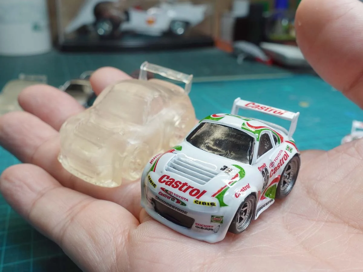 Deformed Castrol TOYOTA Supra