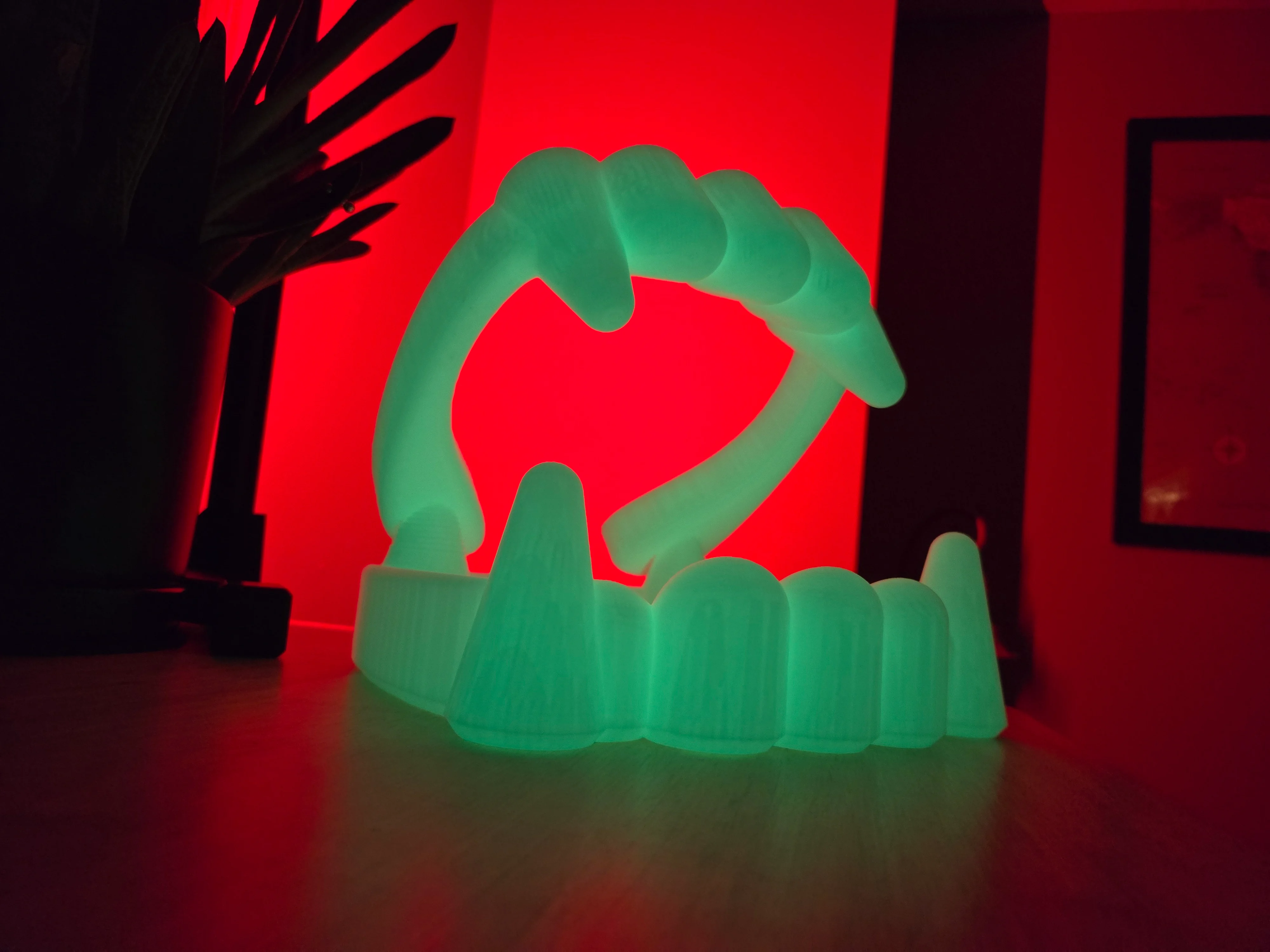 Halloween Candy Bowl Vampire Teeth