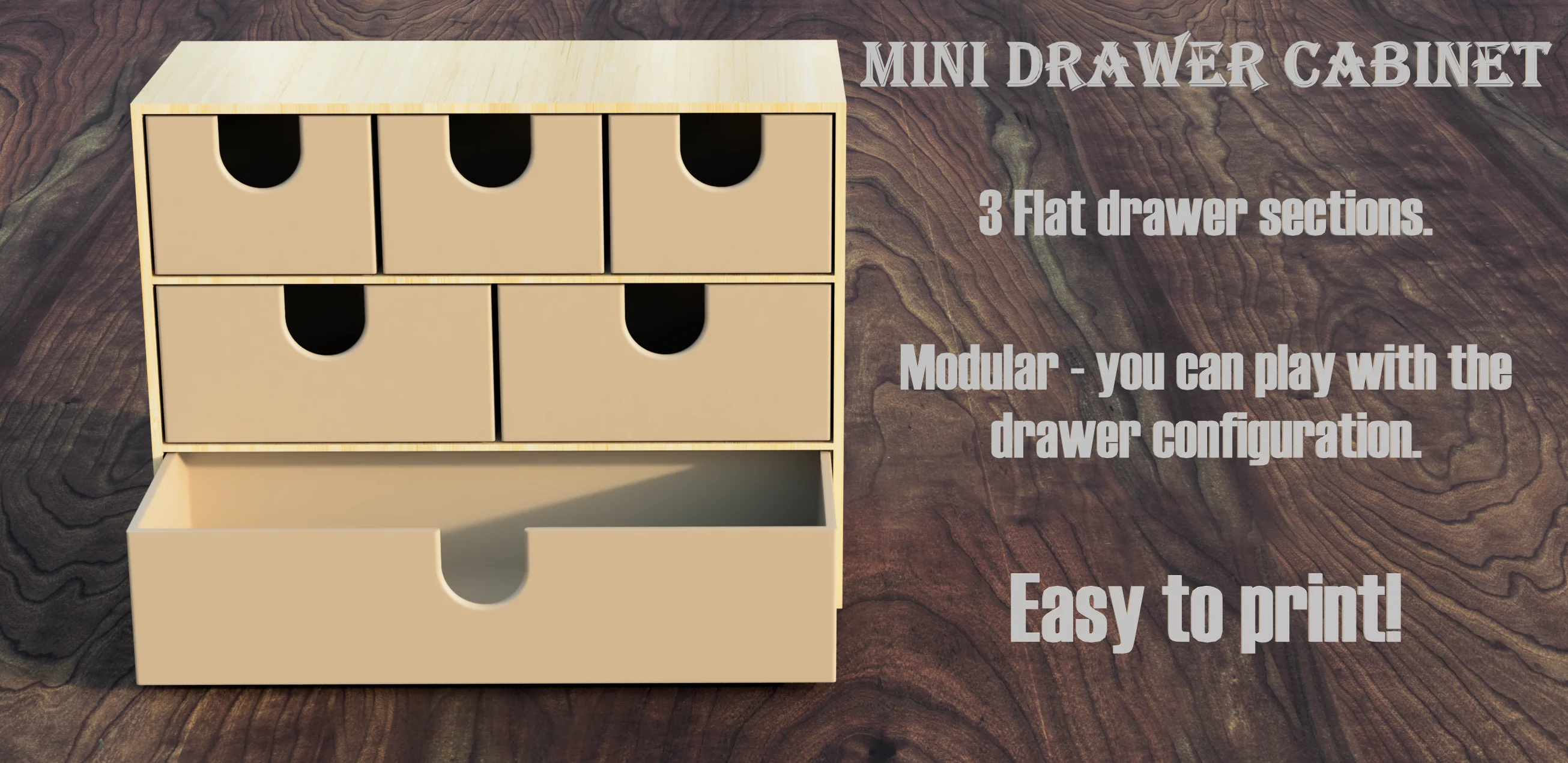 Mini Storage Cabinet - Inspired by Ikea MOPPE