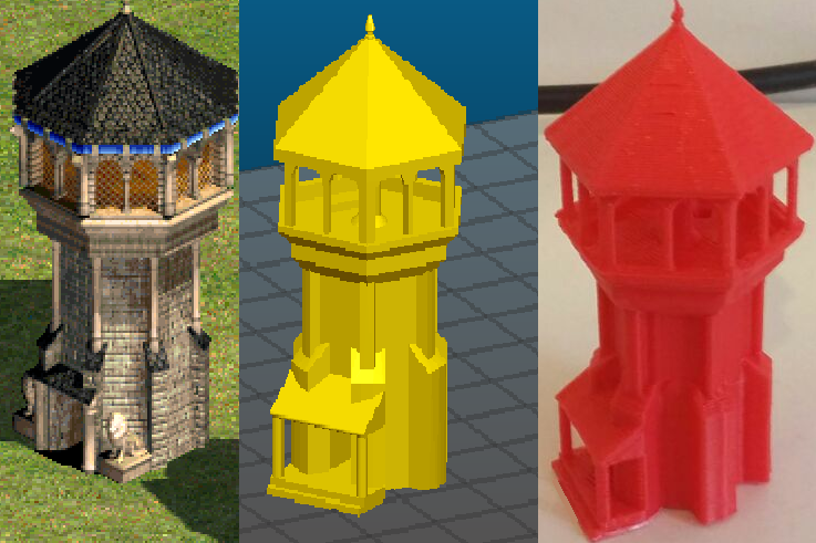 West European Keep from Age of Empires 2
