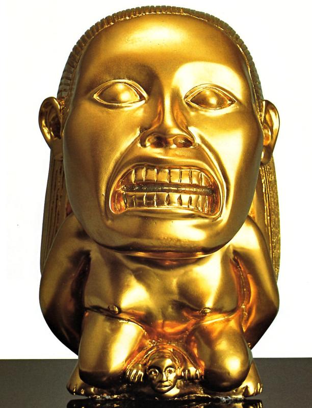 Chachapoyan Fertility Idol - Polygon Reduction