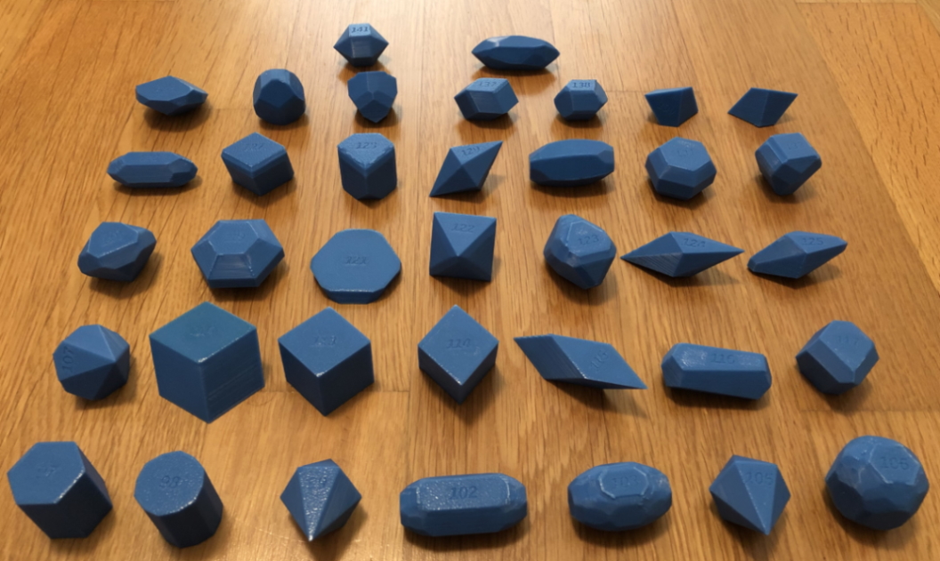 Dana Crystal Models - hexagonal/trigonal