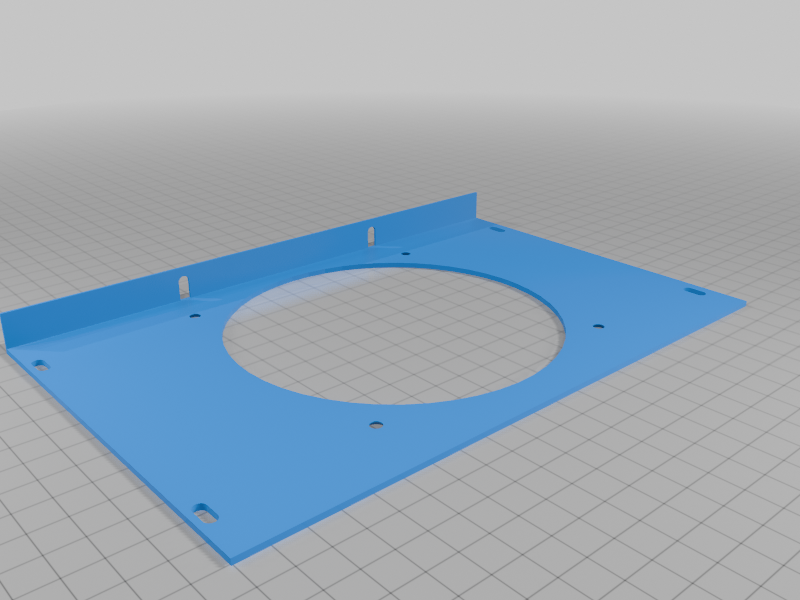 5.25" Speaker Plate