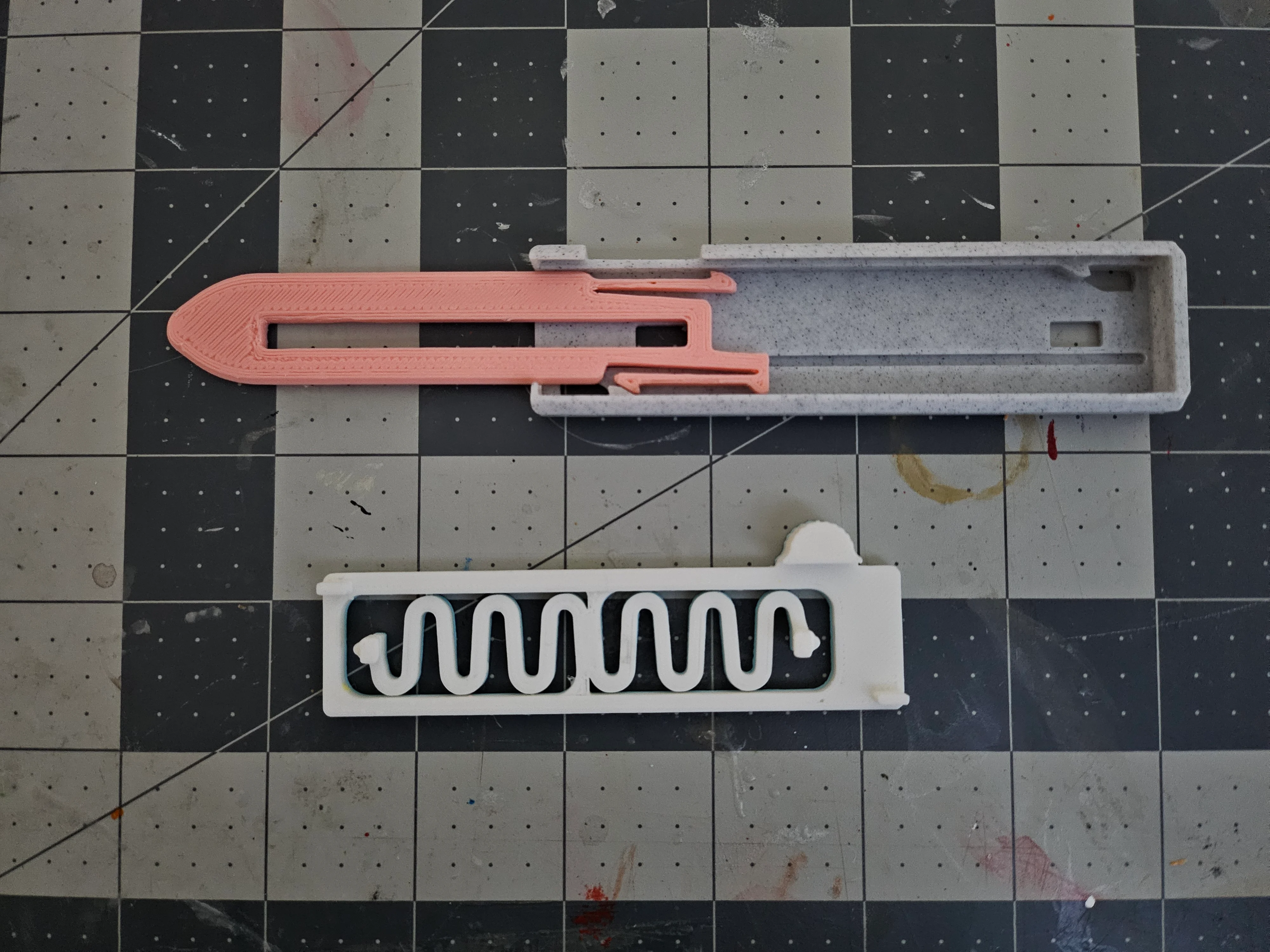 OTF Fidget Knife Improved Blade & Slider