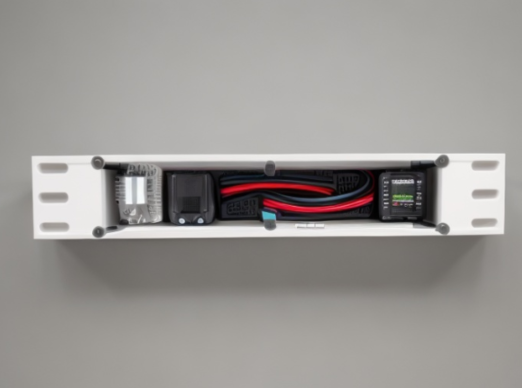 10" Server rack 1U panel - D1 Mini ESP8266