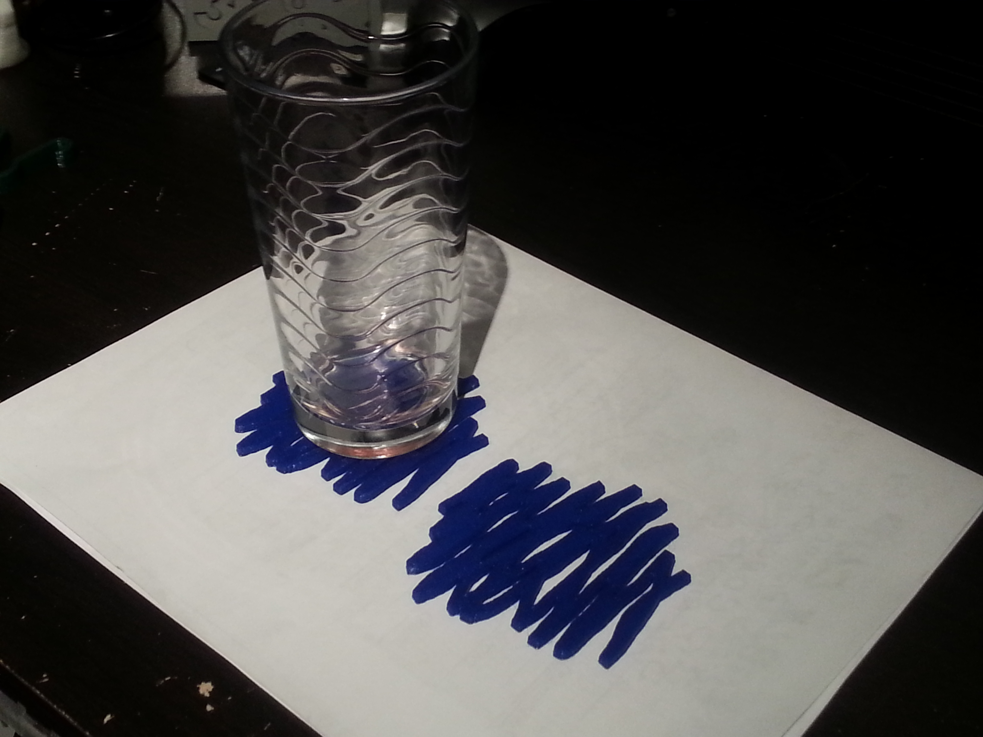 Flexible Scribble Beverage Coaster