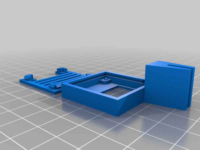 SSD1306 0.96" 128x64 OLED Mount for a Corsair 4000D
