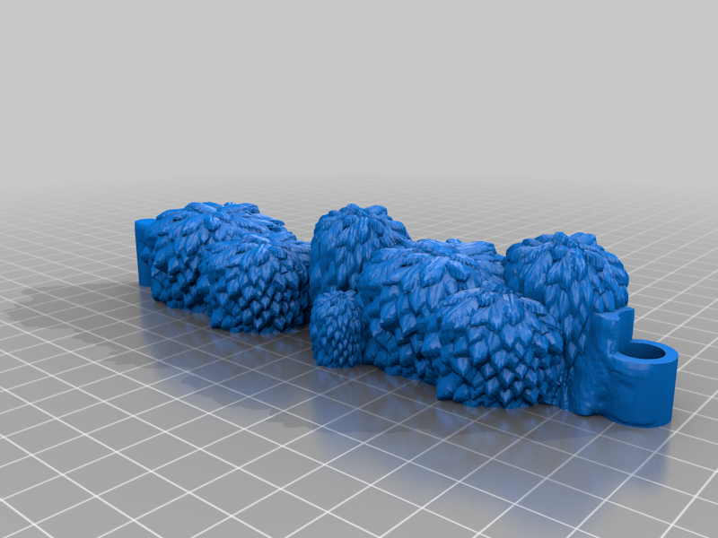 Dungeonsticks bush/hedge