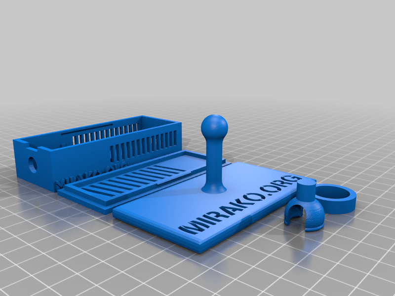 ESP32 S3 CAM BOX COM SUPORTE DE MESA