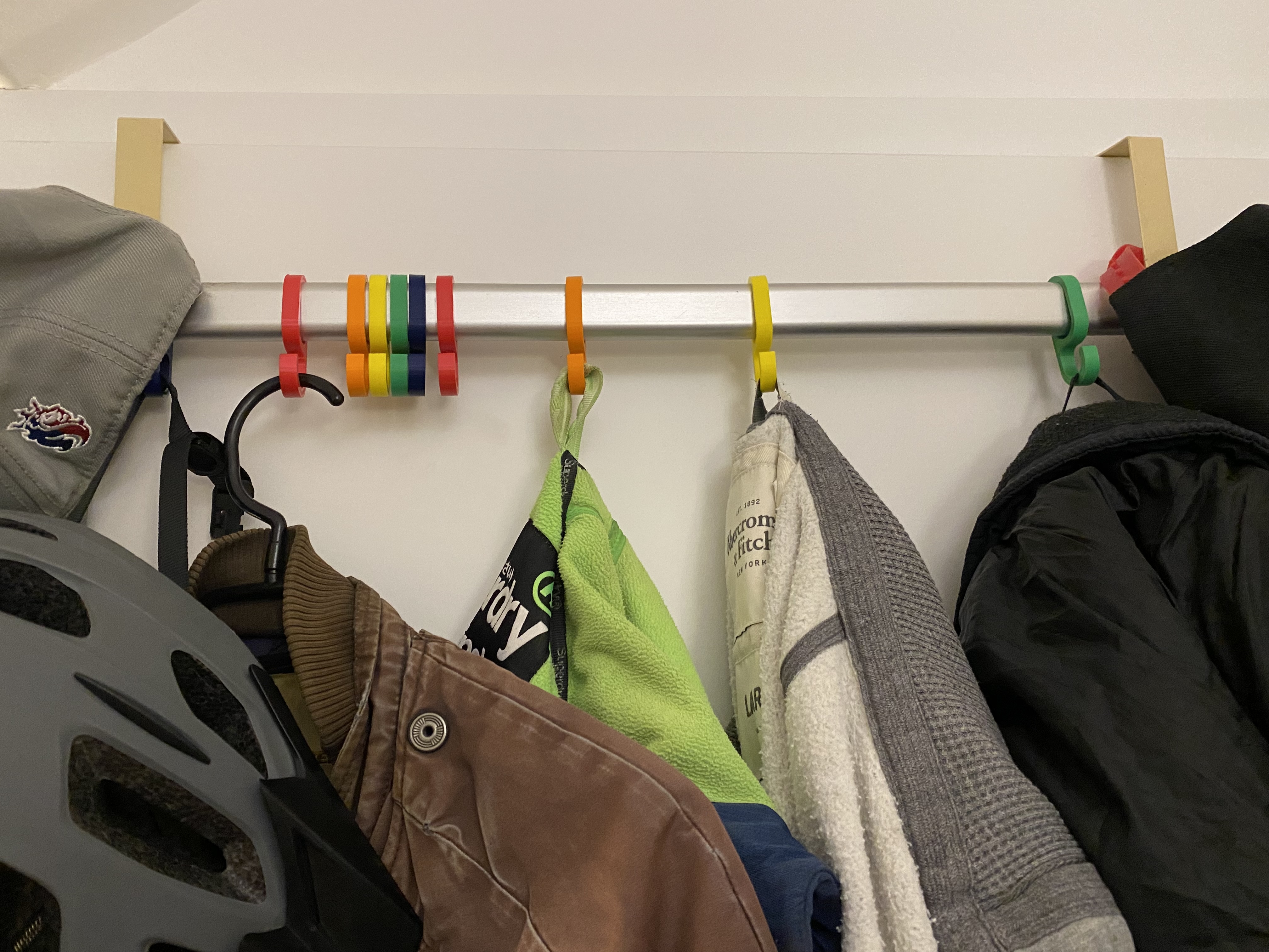 Haken für Kleiderstange