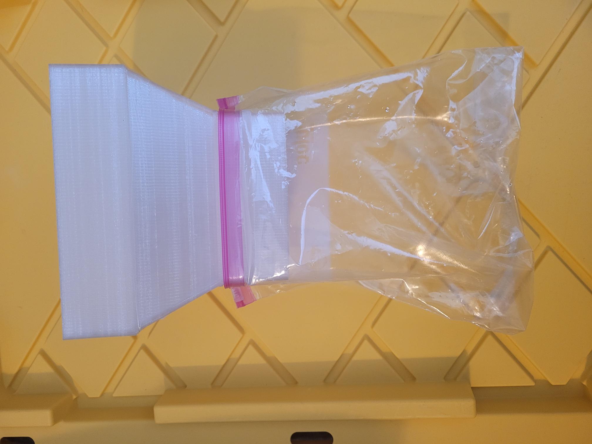 zipper lock 1 gallon bag funnel