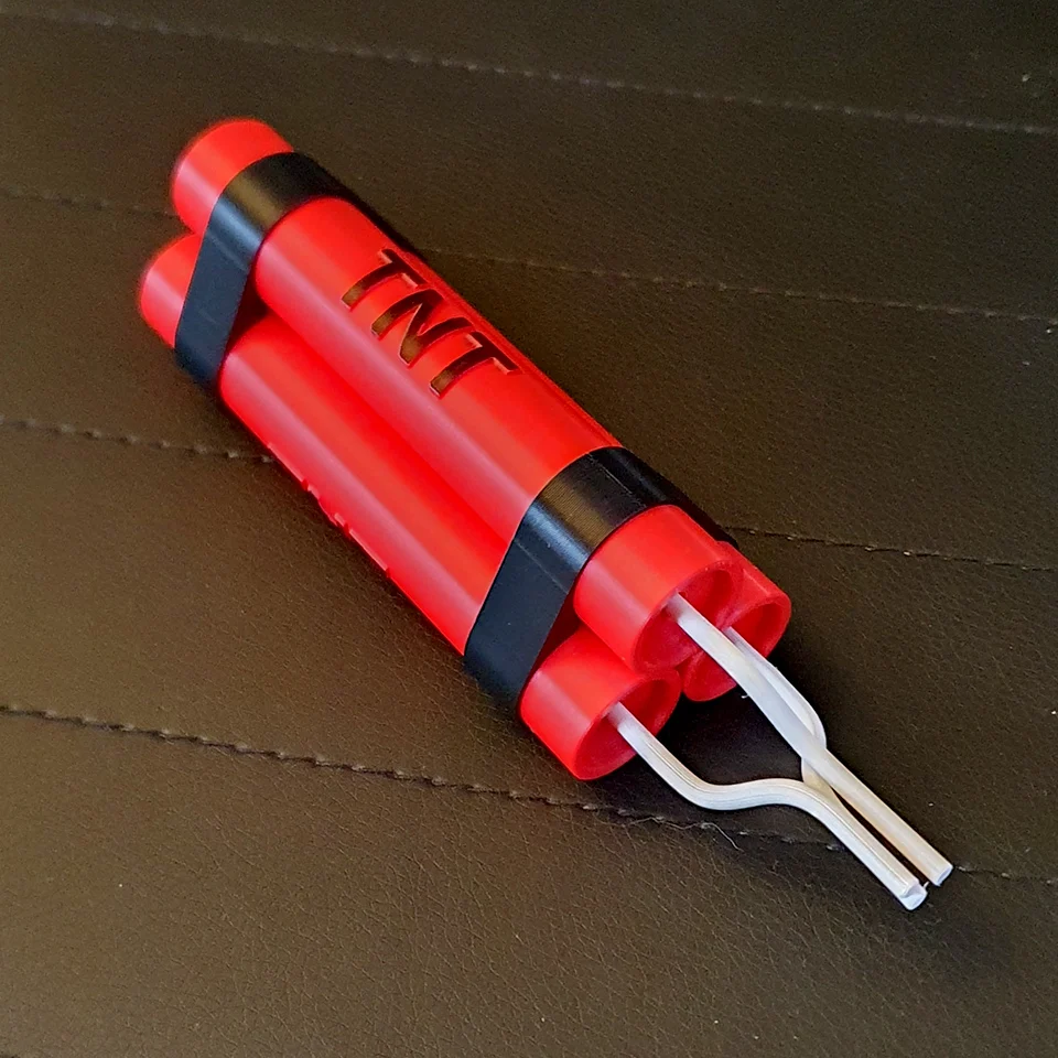 TNT dynamite bomb model