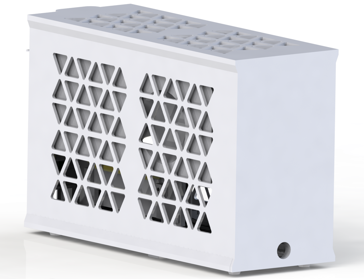 Horizontal ITX Gaming PC Case 8L (OLD)