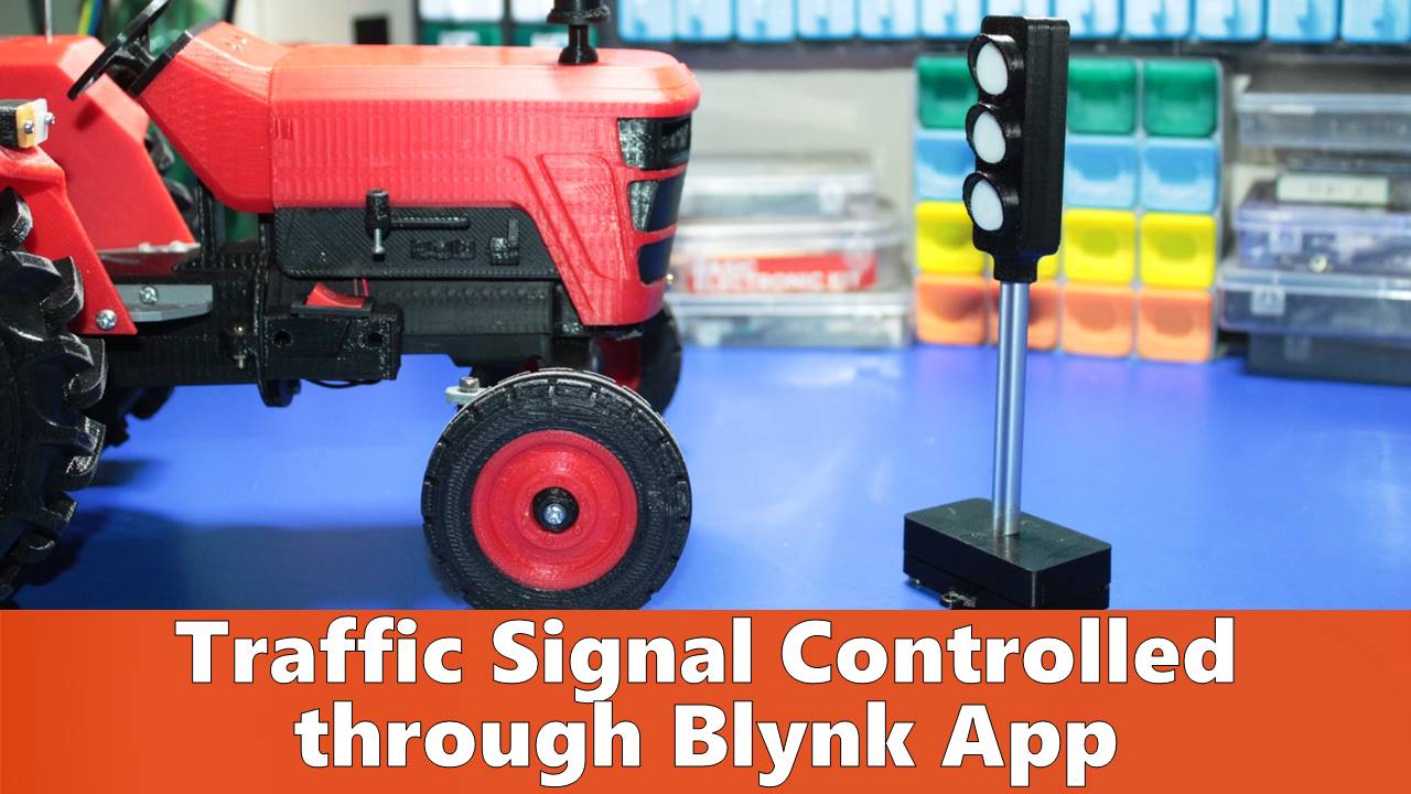 Traffic Signal Control through Blynk App