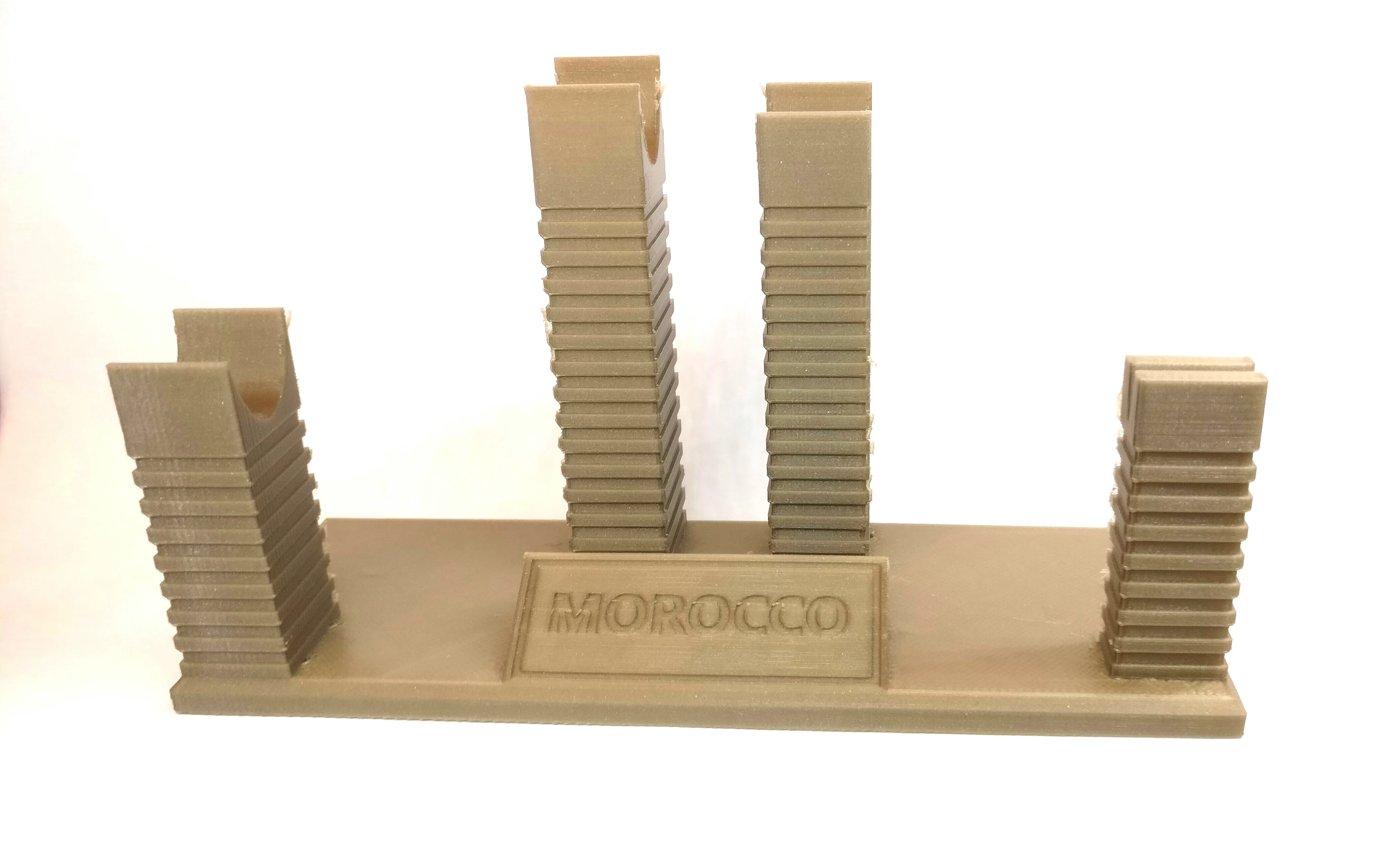 Moroccan knife display stand