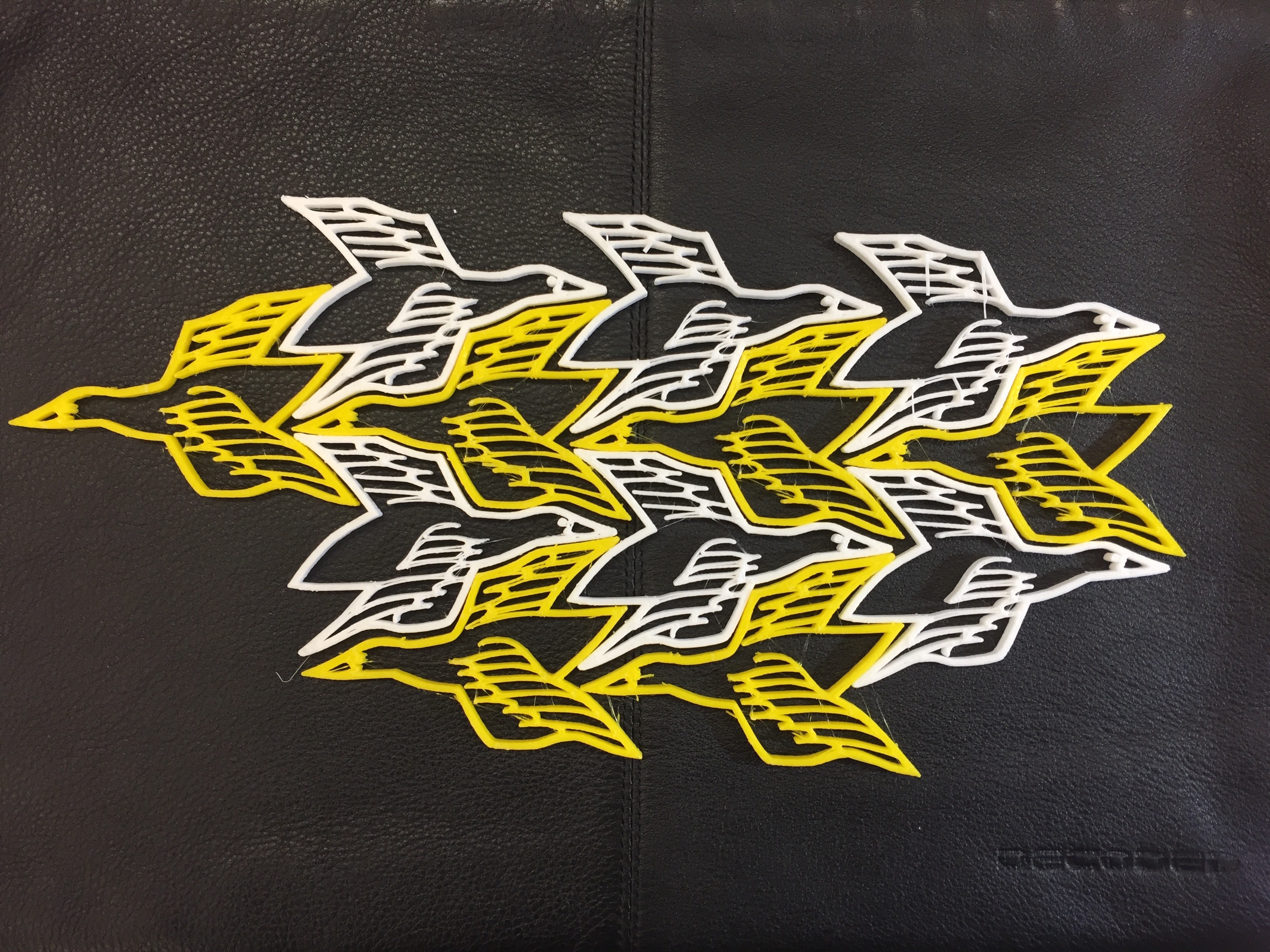 MC Escher Bird (Maths Tessellation)