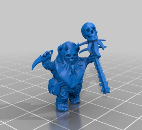Ewok Dark Ritualist (star wars legion scale)