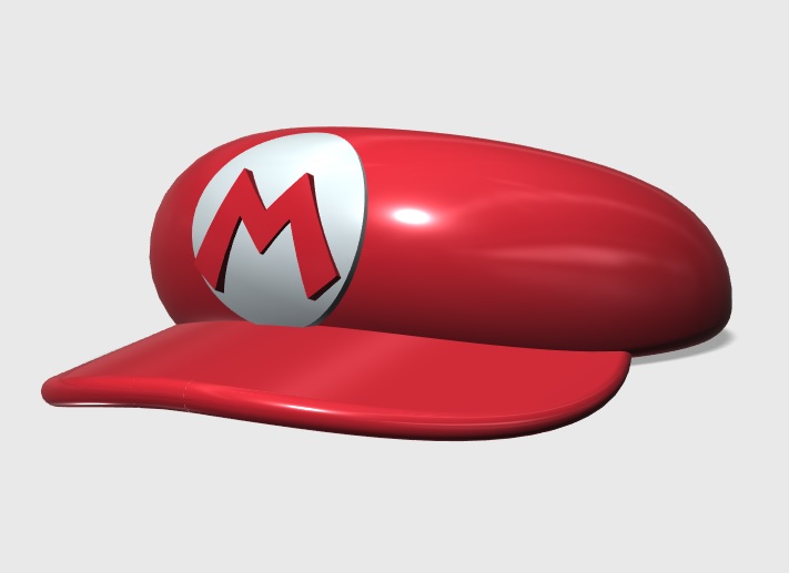 Super Mario cap - bowl for a hamster