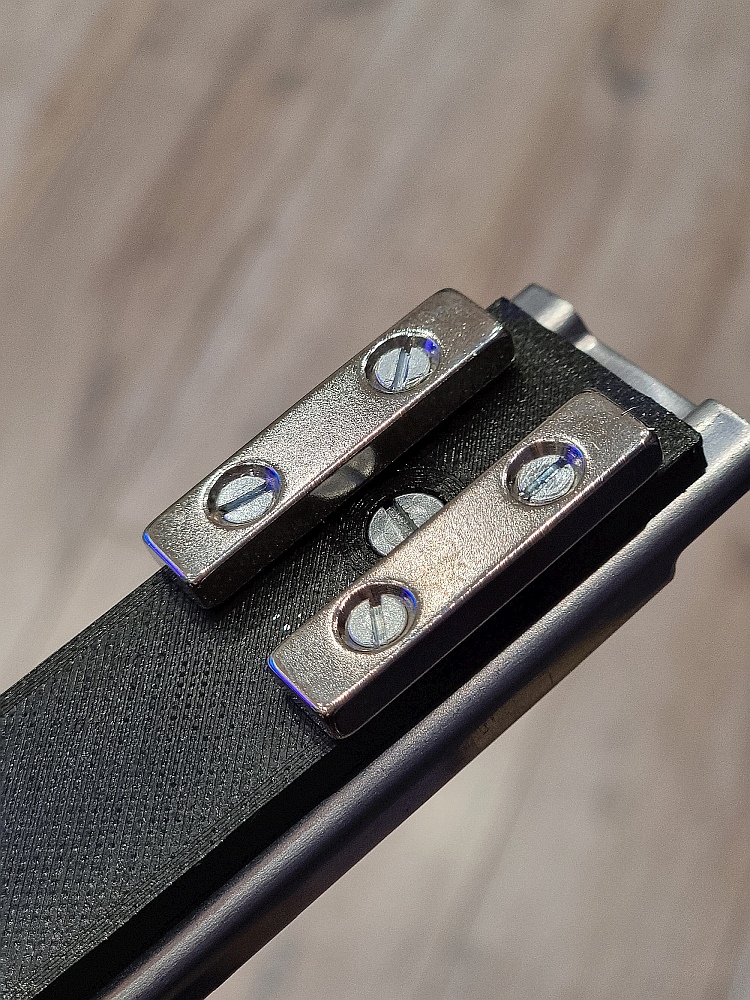 Ikea Kungsfors magnetic knife rack tape attachment
