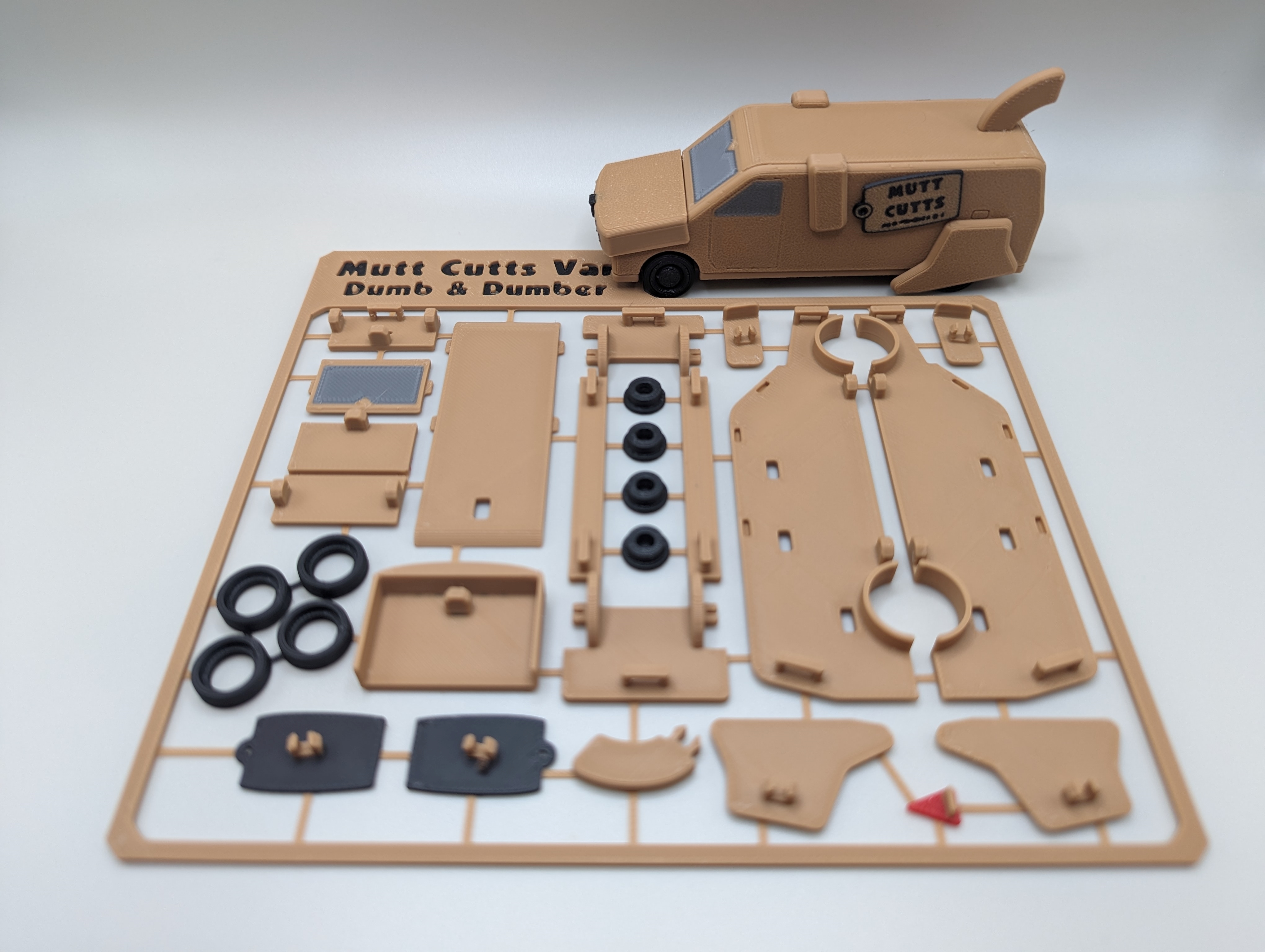 Mutt Cutts Van Kit Card - Dumb and Dumber