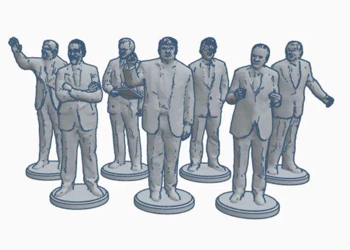 Lance Fine Pewter American Presidents Reagan through Trump