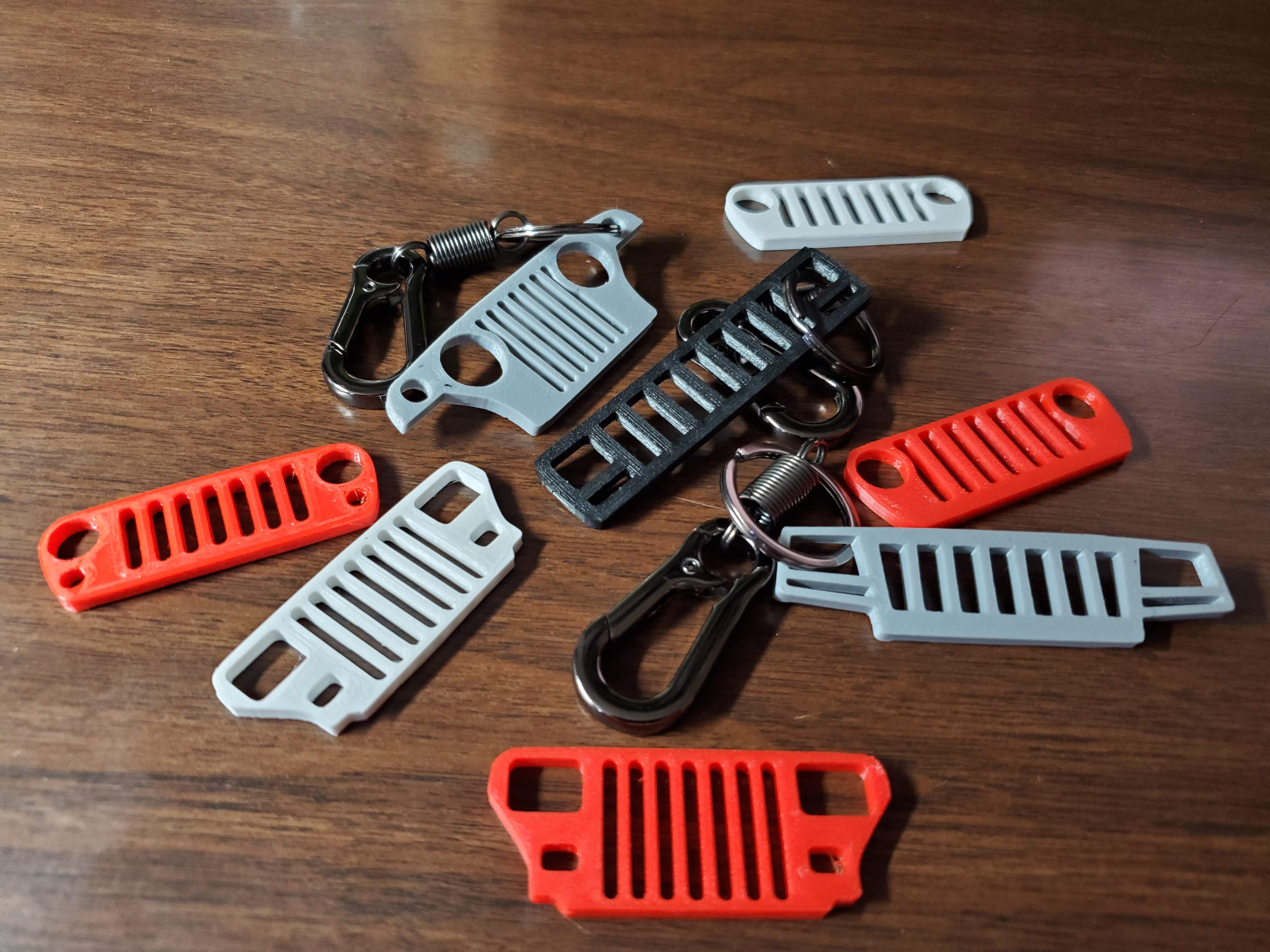 Jeep Grill Logo (KeyChains)