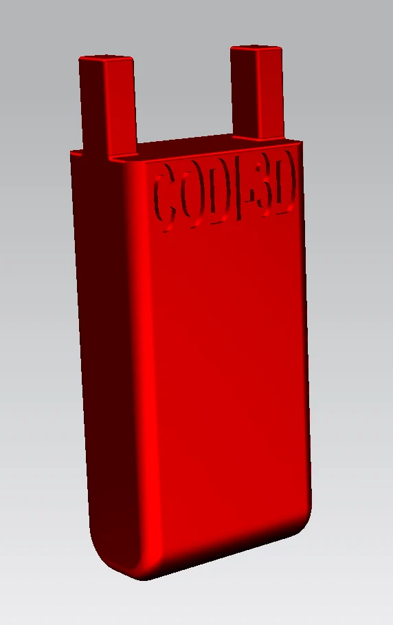 supporto modulare h= 50 mm per CNC morsetto modulare da tavola (d. 6mm.) rev.003 -