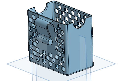 12 gauge box holder for trap