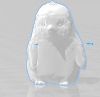 baby penguin figure