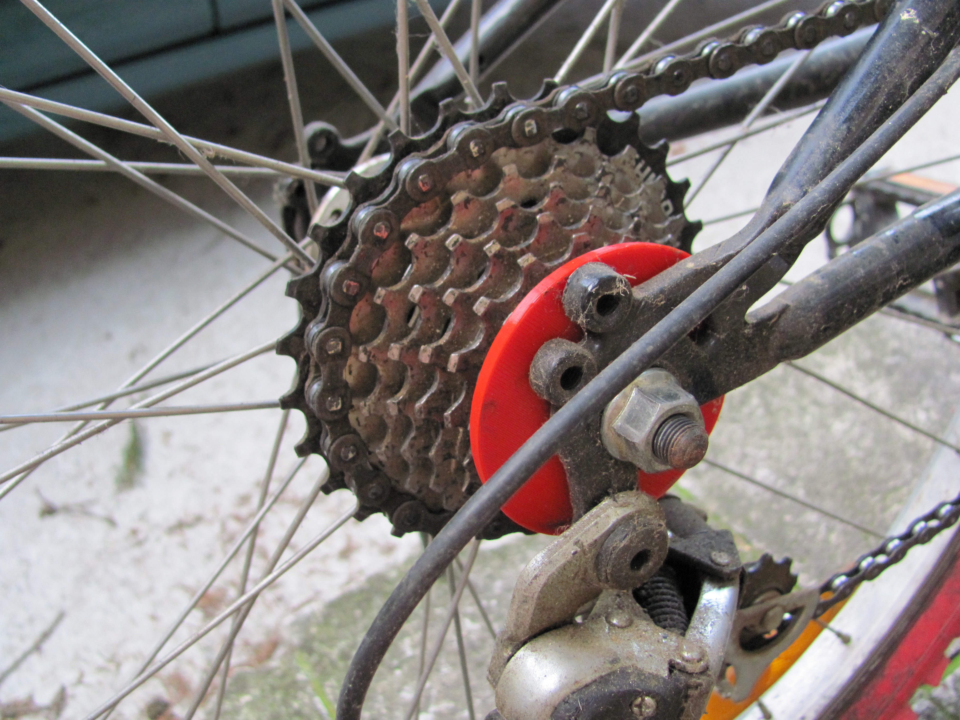 Kettenschutzscheibe Mountainbike
