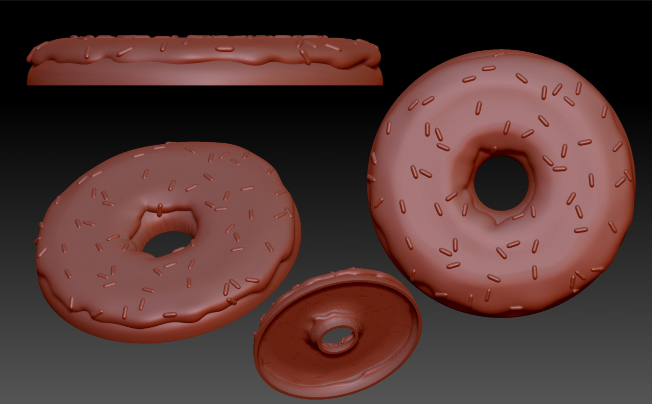 Donut With Sprinkles