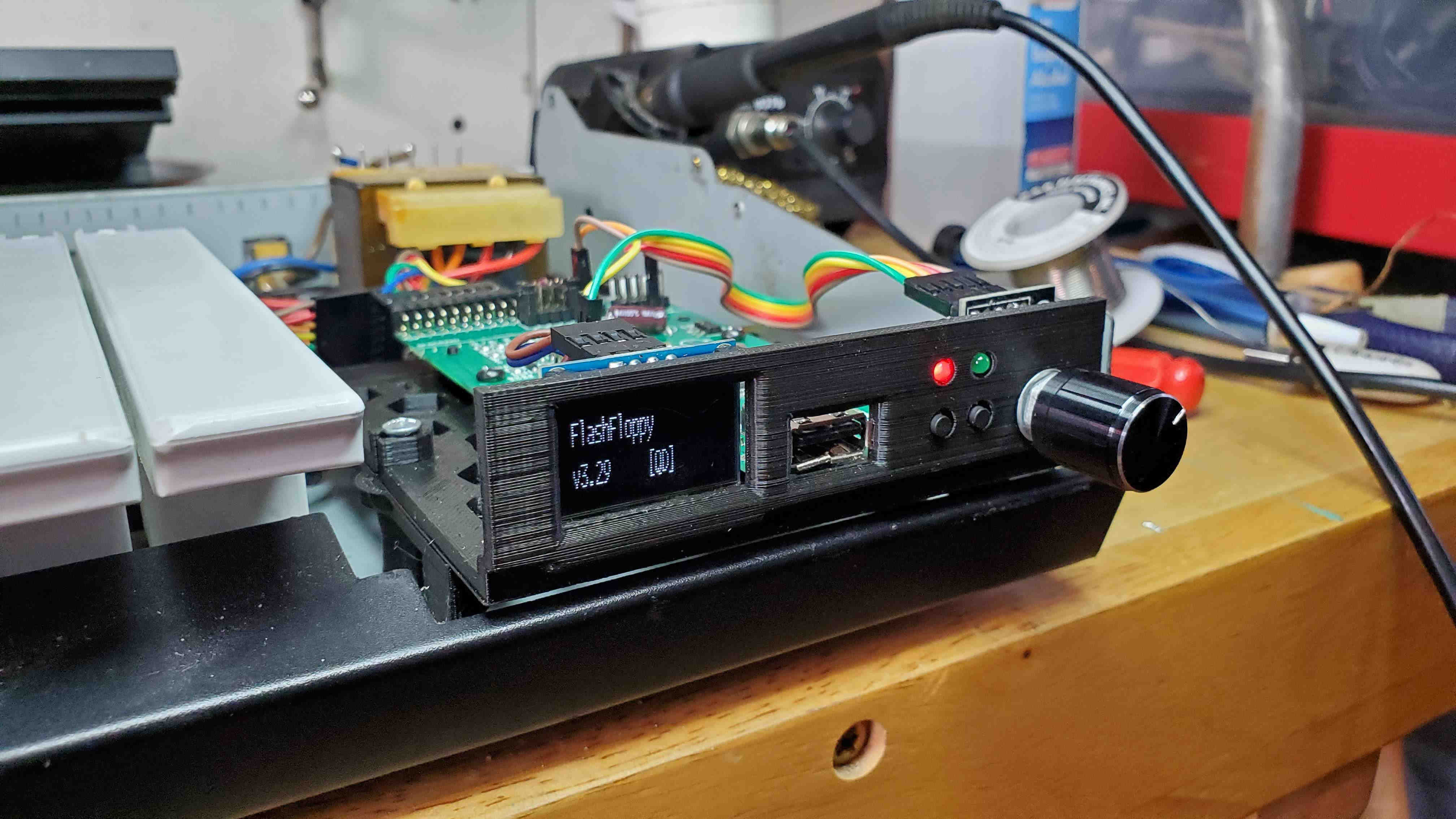 Roland S-10 GoTek/FlashFloppy Adapter