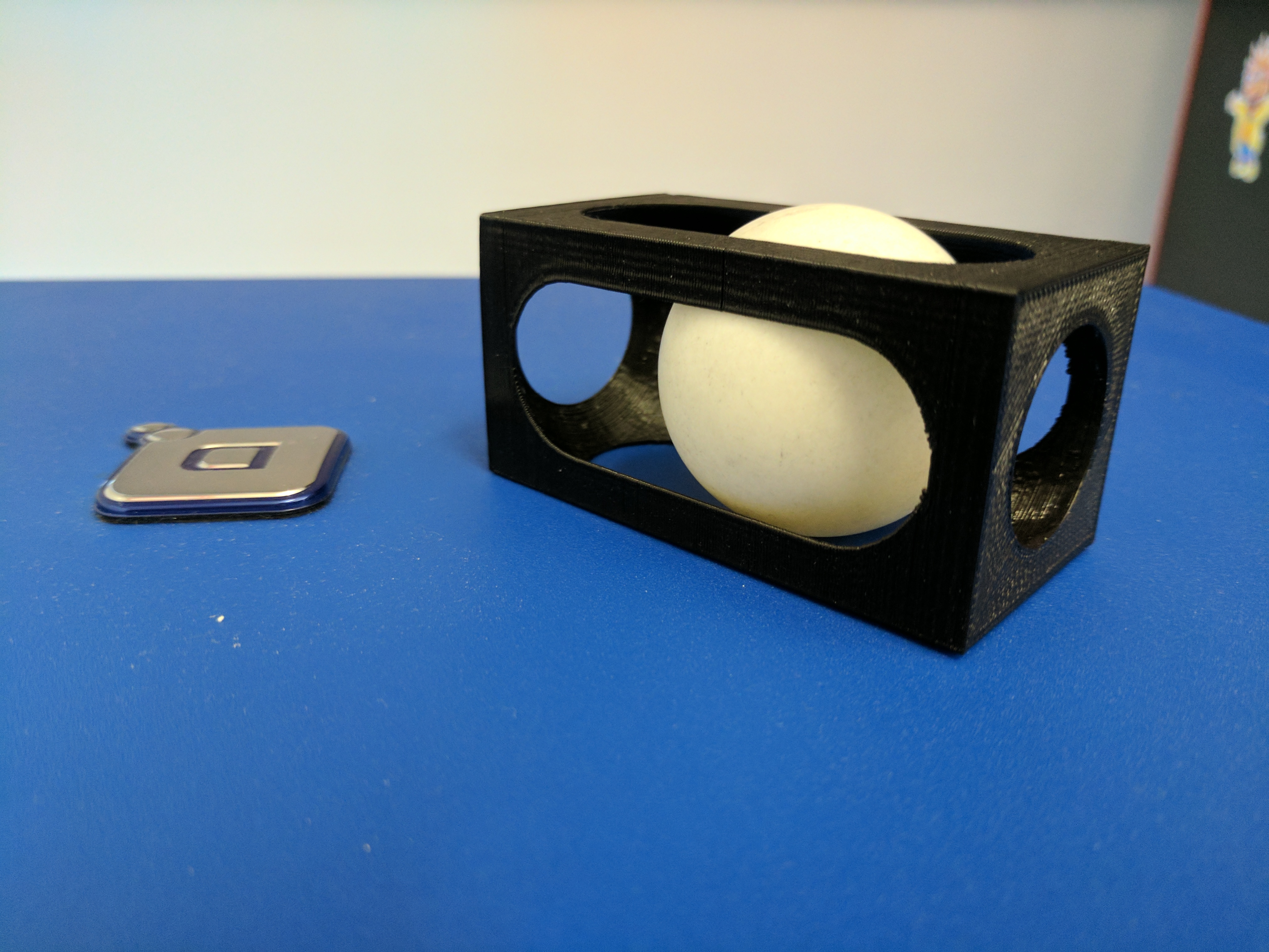 Trapped PingPong Ball Puzzle