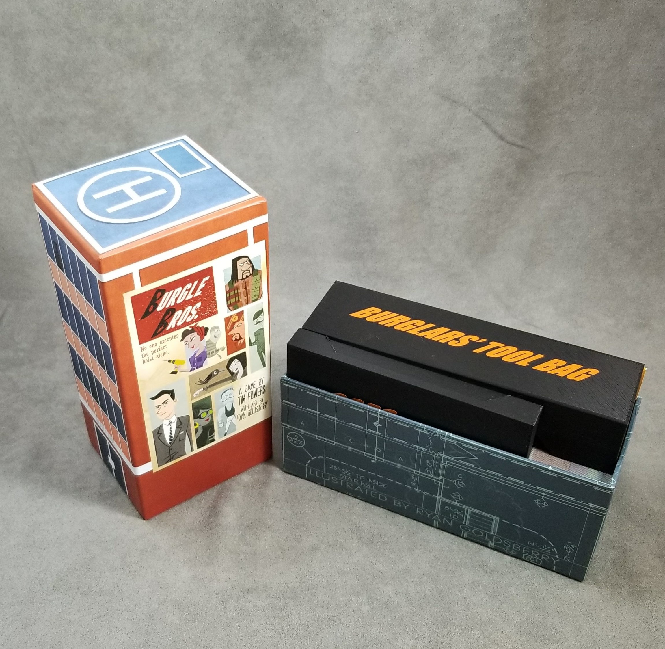 Heist Kit insert for Burgle Bros Board Game