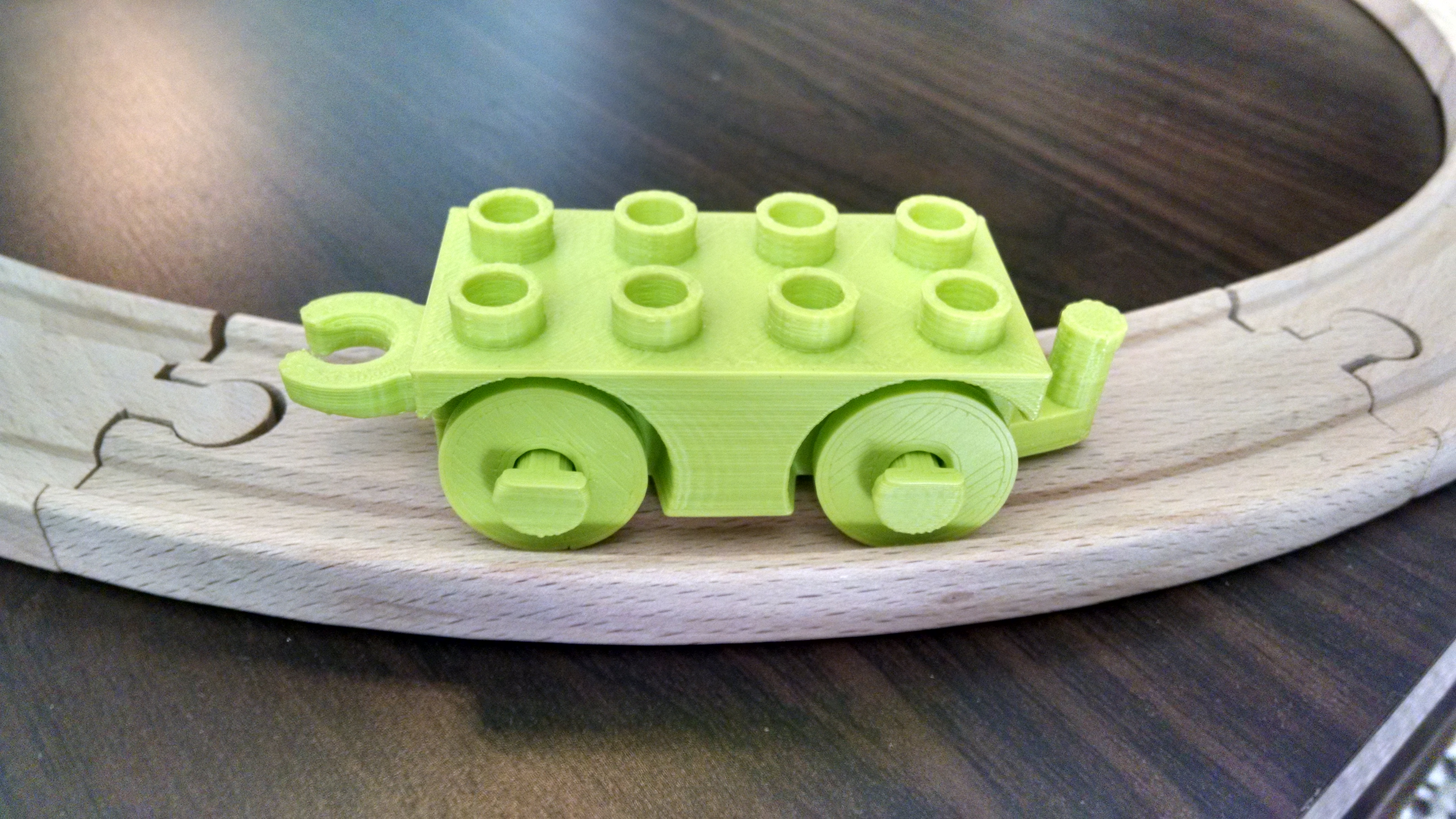 Duplo Train for Wood Tracks