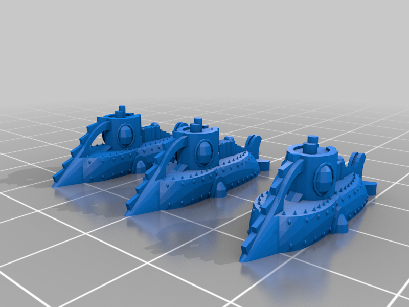 Grouped nautilii