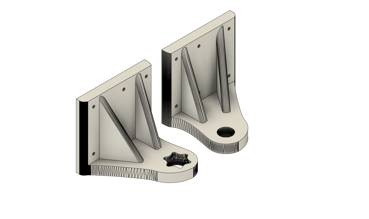 Wall-Mounted Single Backdrop Paper Roll Pulldown Rack
