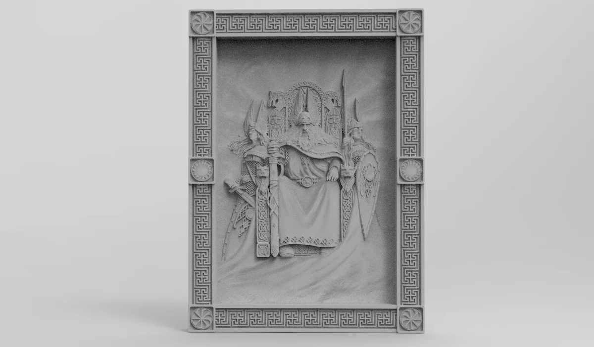 Slavic God Emperor (For CNC)