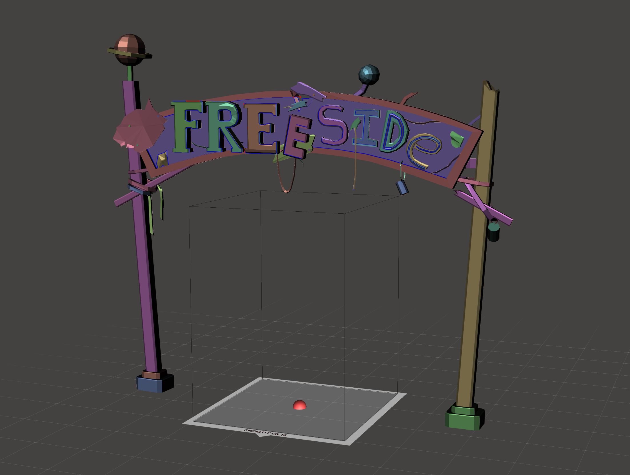 Fallout New Vegas Freeside Sign