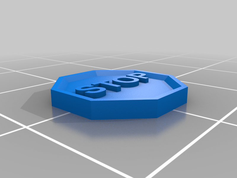 Gaslands Stop Sign
