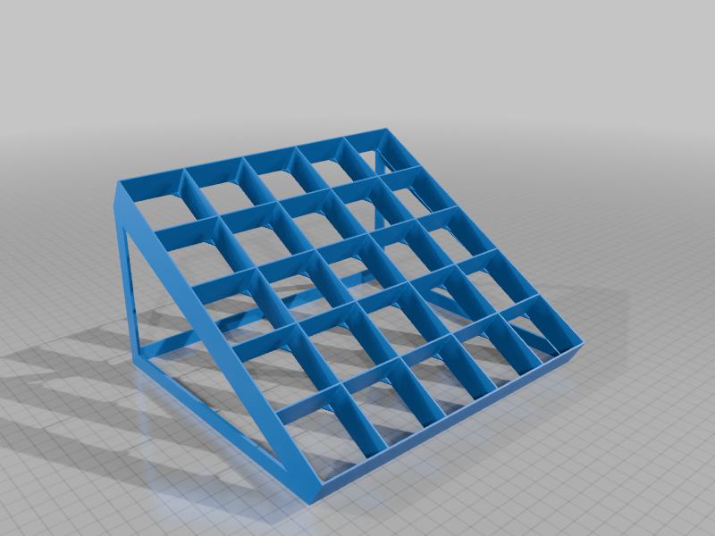 Mineral Collection Boxes Showcase (5x5)