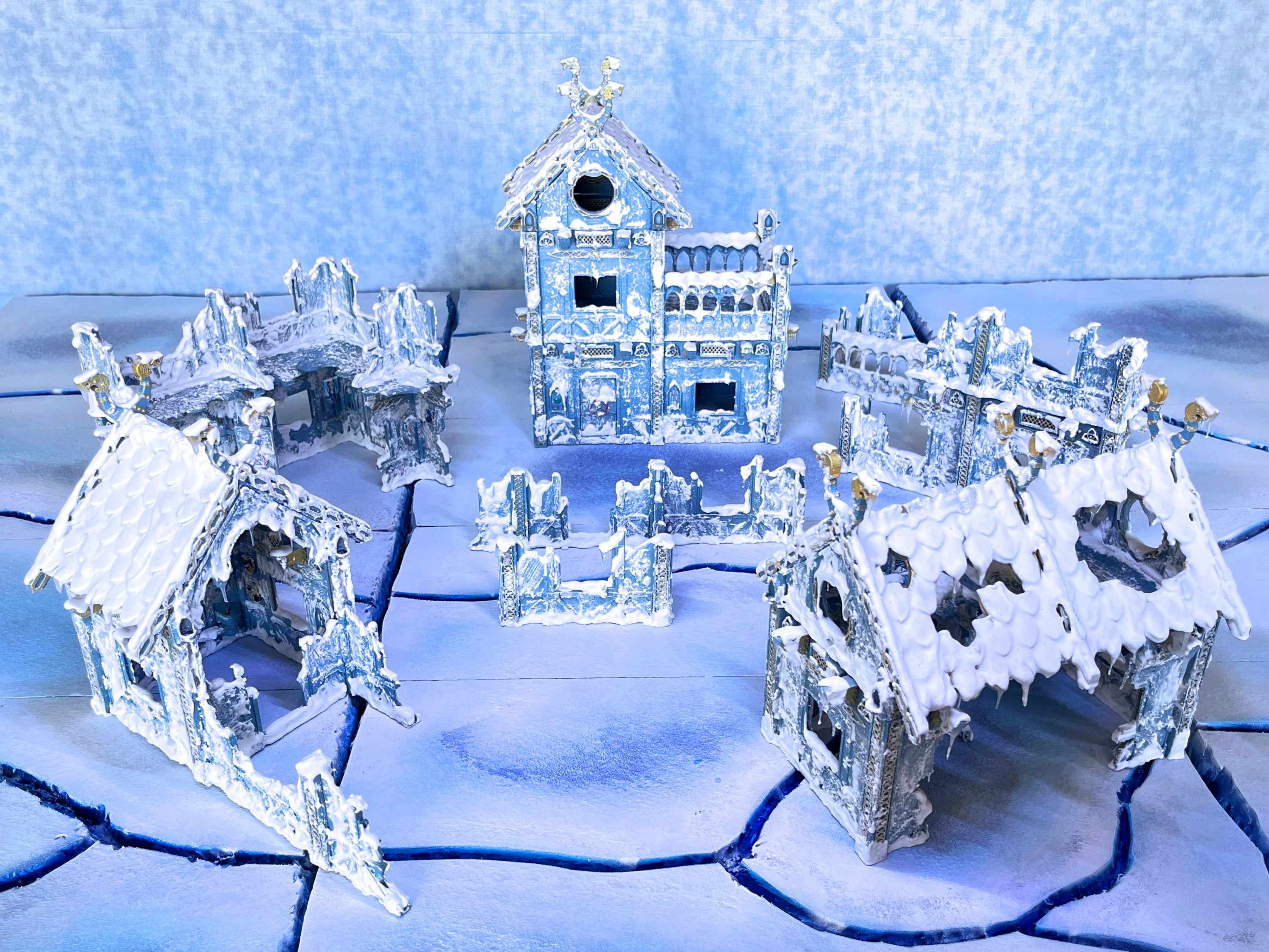 Space Viking Modular Terrain Set Demo Models