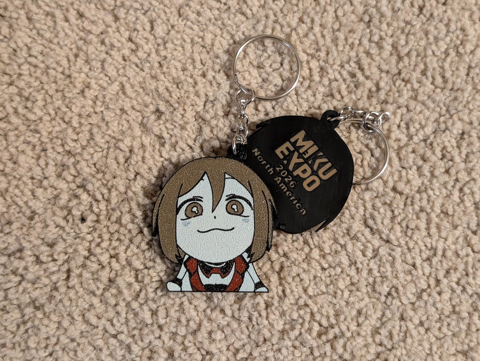 Looking Up Chibi MEIKO Keychain