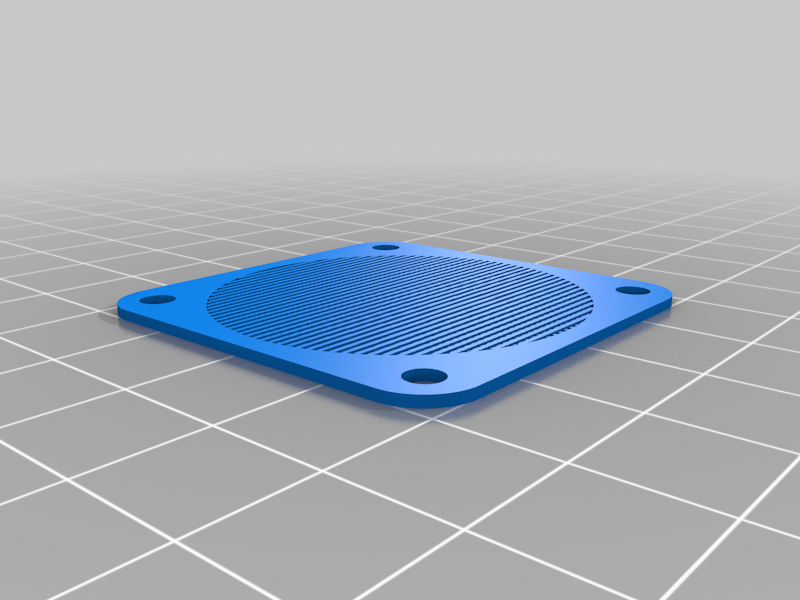 Customizable Fan Grill / Mesh Filter