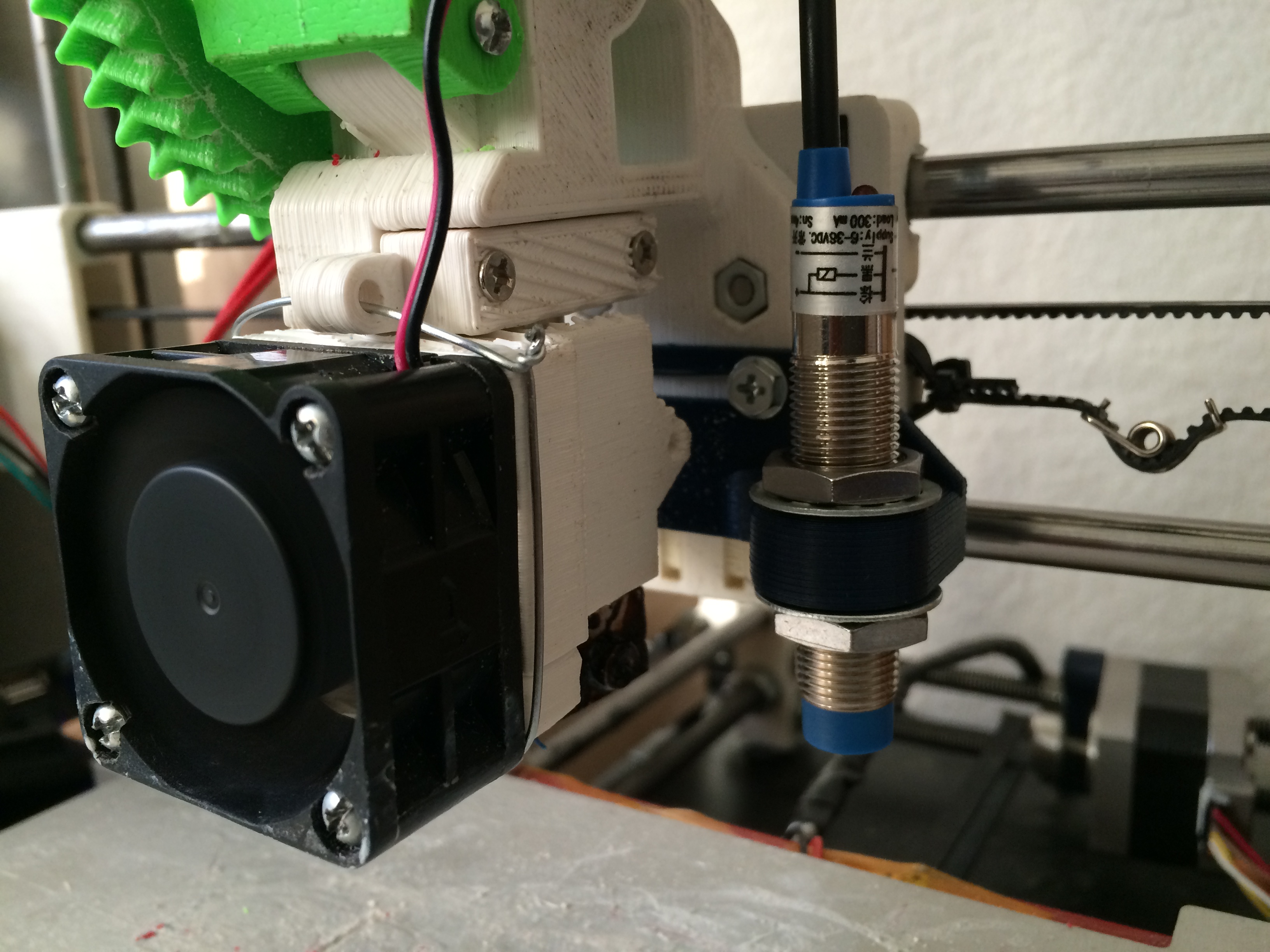 Z Probe Mount for  i3 Rework Extruder