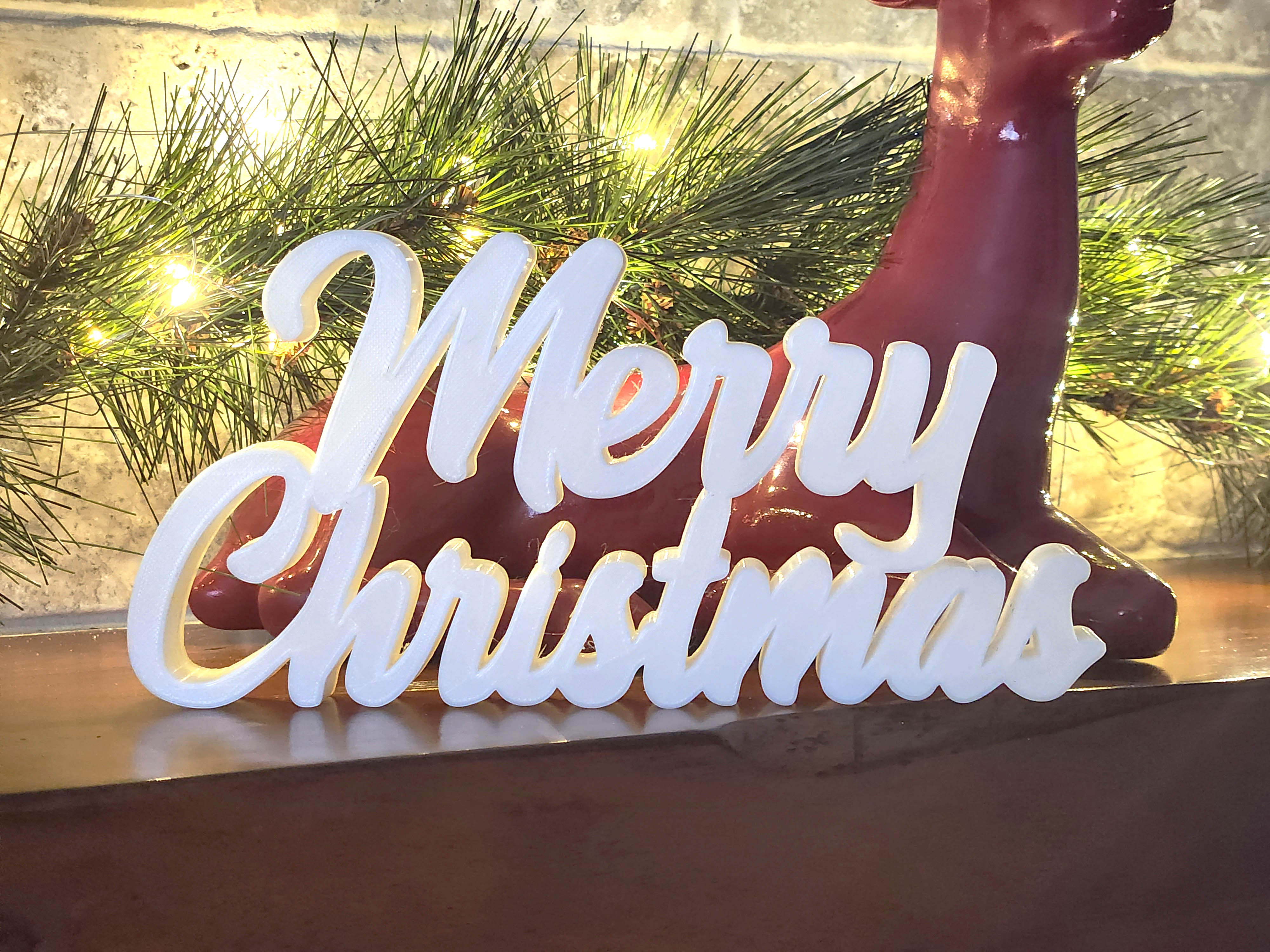 Merry Christmas decoration