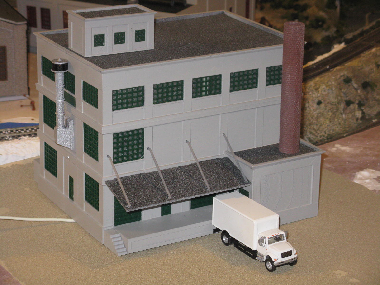 HO Scale Flour Mill