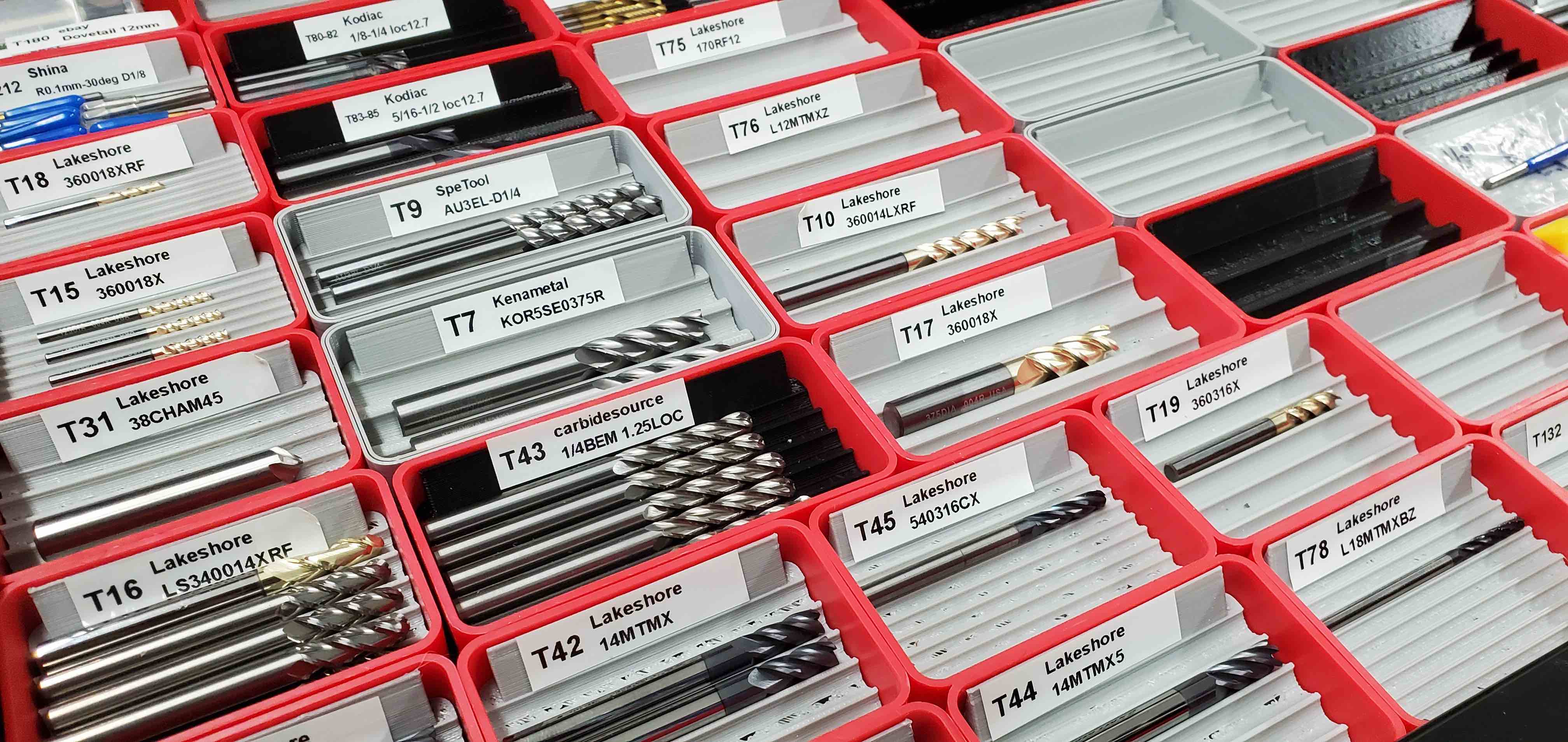 Schaller bins inserts for end mill